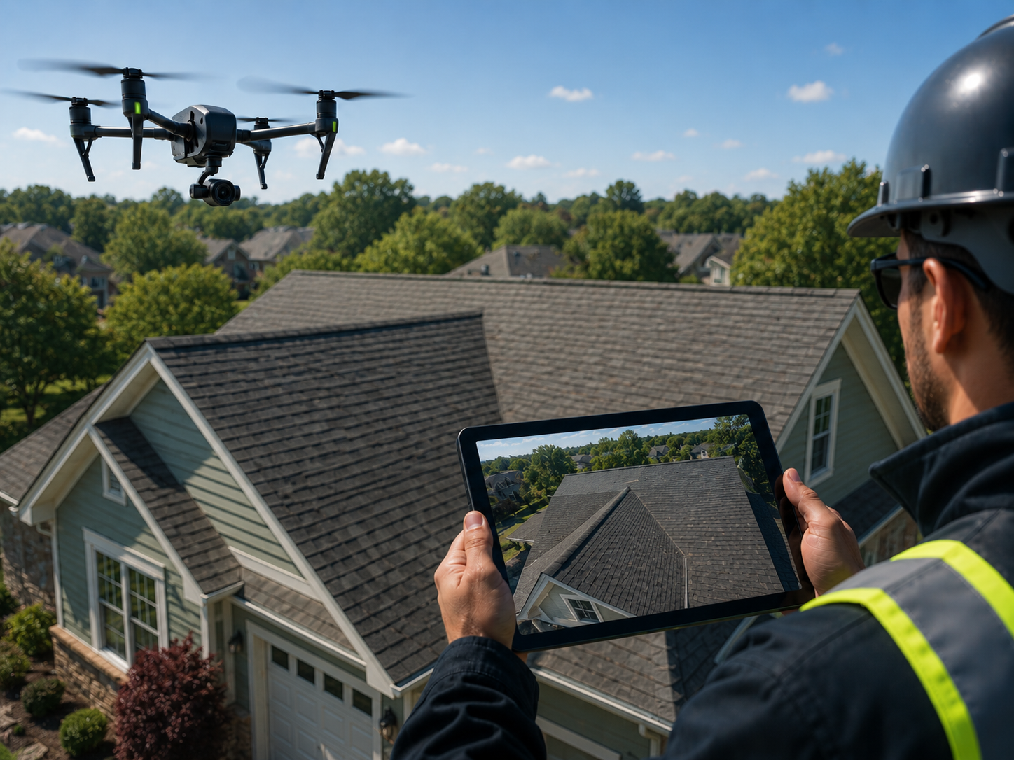 Roof Drone Inspections