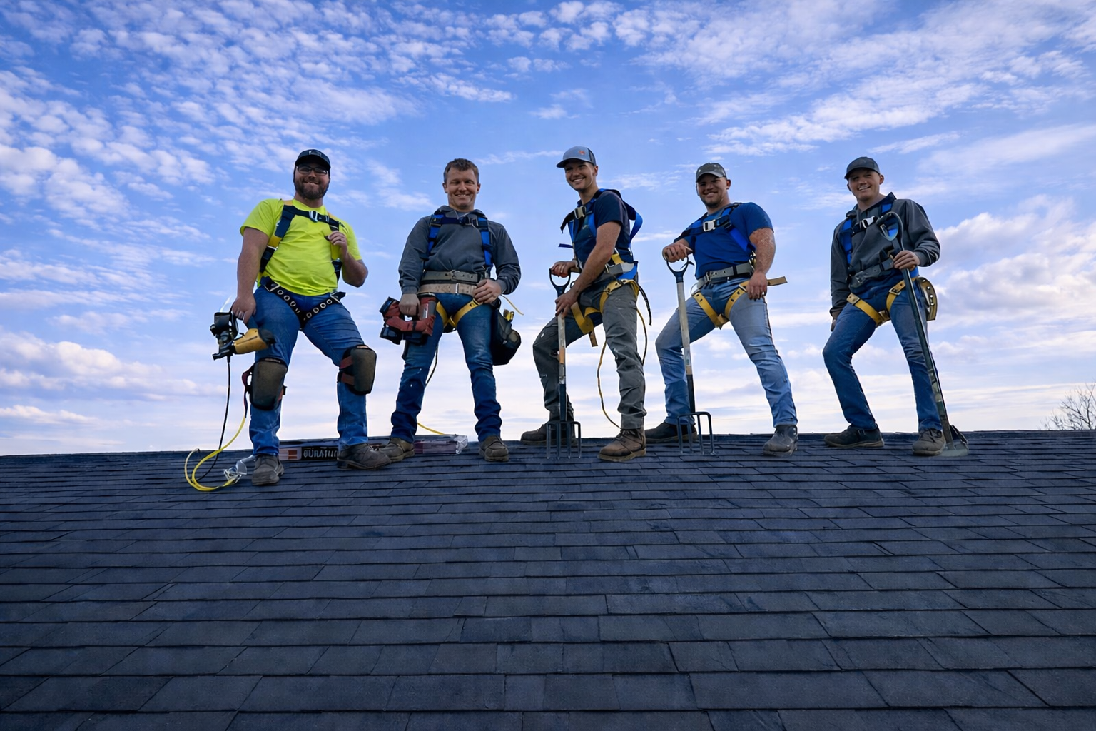 Wisco Roofing & Exteriors homepage hero
